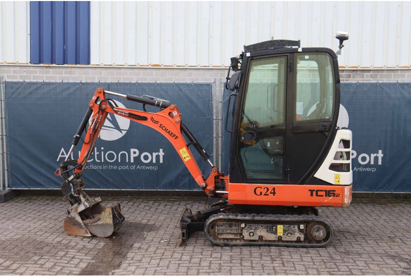 Schaeff TC16 - Mini-ekskavators: foto 2 Schaeff TC16 - Mini-ekskavators: foto 2