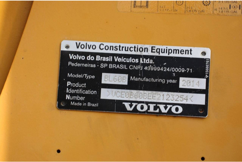 Ekskavators-iekrāvējs Volvo BL60B: foto 14 Ekskavators-iekrāvējs Volvo BL60B: foto 14