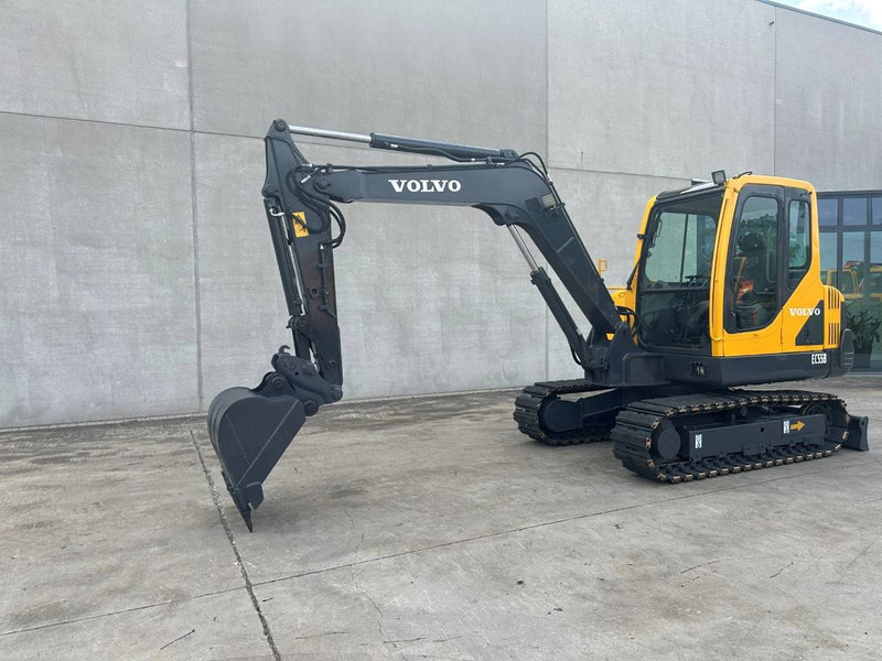 Volvo EC55B - Kāpurķēžu ekskavators: foto 1 Volvo EC55B - Kāpurķēžu ekskavators: foto 1