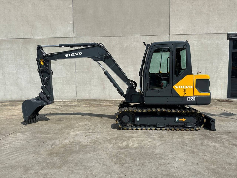Kāpurķēžu ekskavators Volvo EC55D: foto 7