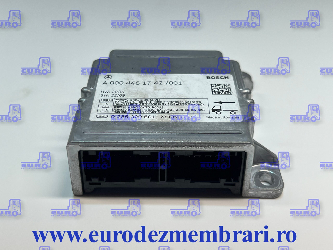 CALCULATOR AIRBAG MERCEDES ACTROS MP4 MP5 A0004461742 - Elektroniskais vadības bloks (ECU) - Kravas automašīna: foto 1 CALCULATOR AIRBAG MERCEDES ACTROS MP4 MP5 A0004461742 - Elektroniskais vadības bloks (ECU) - Kravas automašīna: foto 1