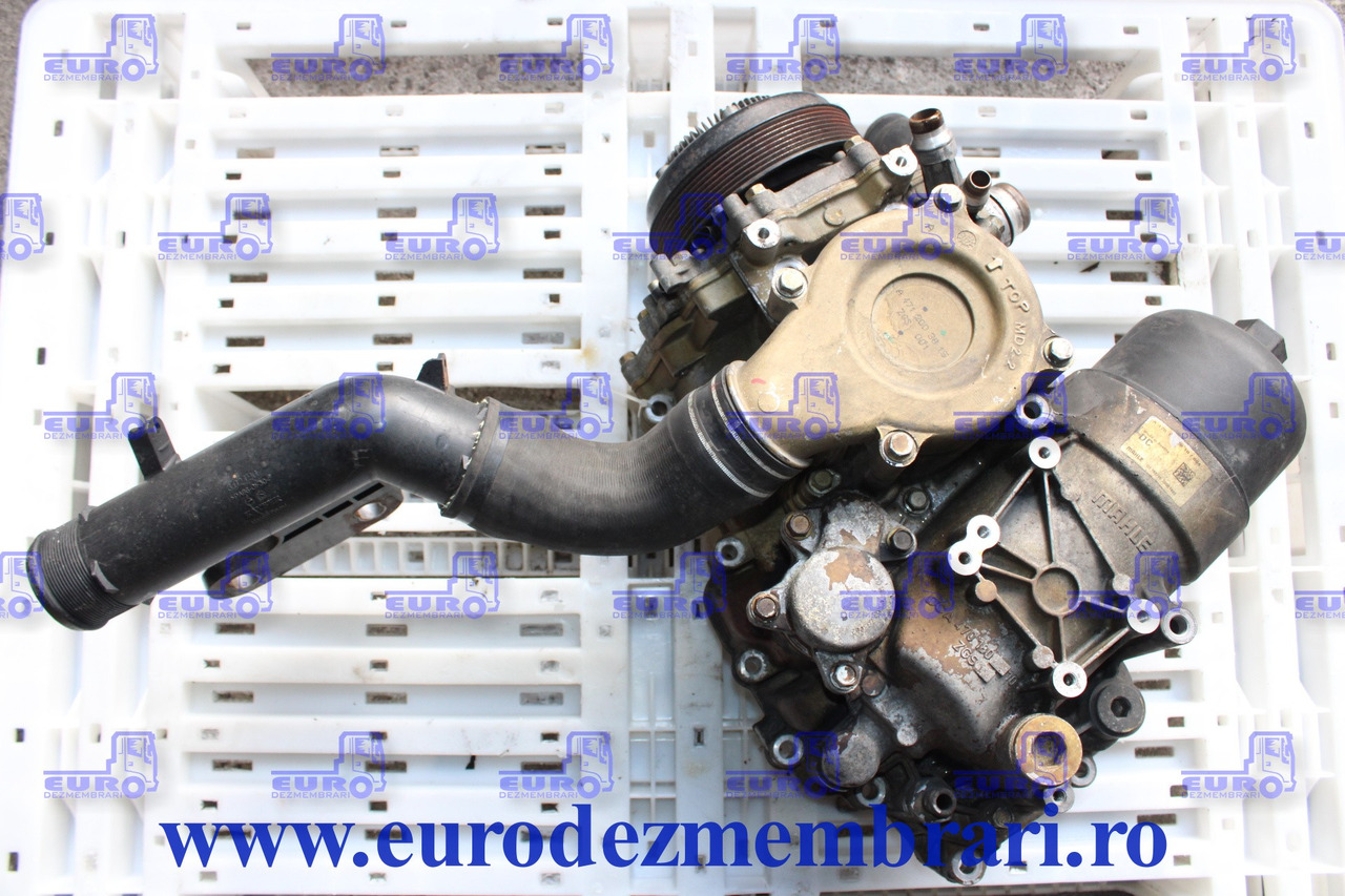 CARCASA FILTRU ULEI + POMPA APA MERCEDES ACTROS OM470LA A4701802910 - Eļļas filtrs - Kravas automašīna: foto 1 CARCASA FILTRU ULEI + POMPA APA MERCEDES ACTROS OM470LA A4701802910 - Eļļas filtrs - Kravas automašīna: foto 1