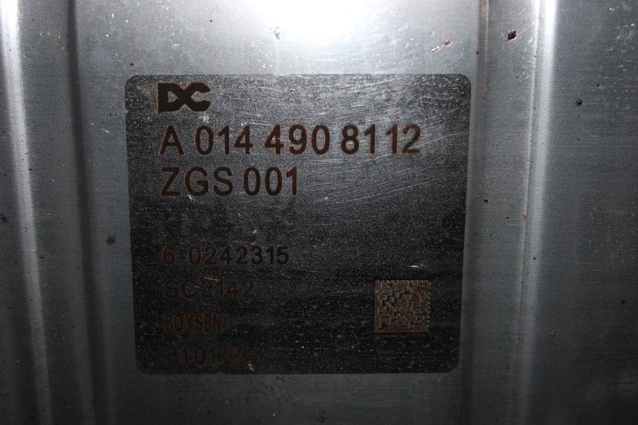 CATALIZATOR MERCEDES ACTROS MP5 A0144908112 - Katalizators - Kravas automašīna: foto 4 CATALIZATOR MERCEDES ACTROS MP5 A0144908112 - Katalizators - Kravas automašīna: foto 4