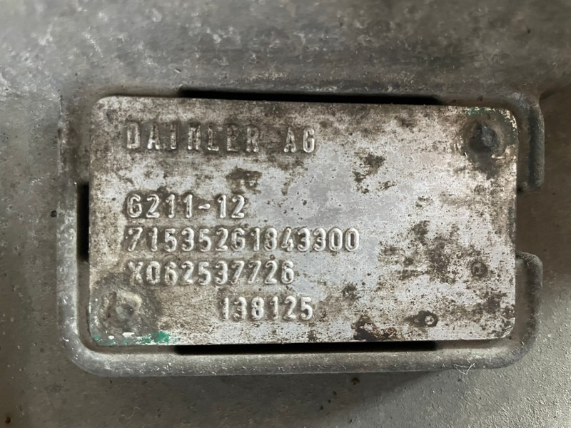 CUTIE DE VITEZE FARA RETARDER MERCEDES MP4 G211-12 - Pārnesumkārba - Kravas automašīna: foto 5 CUTIE DE VITEZE FARA RETARDER MERCEDES MP4 G211-12 - Pārnesumkārba - Kravas automašīna: foto 5