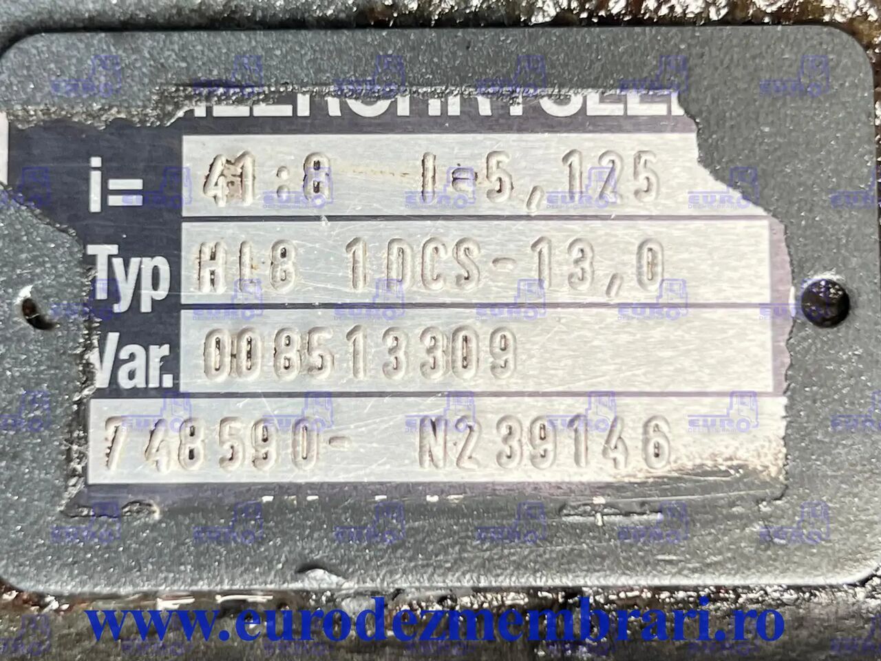 DIFERENTIAL MERCEDES HL8 R=41:8 R=5.125 - Diferenciālis - Kravas automašīna: foto 4 DIFERENTIAL MERCEDES HL8 R=41:8 R=5.125 - Diferenciālis - Kravas automašīna: foto 4