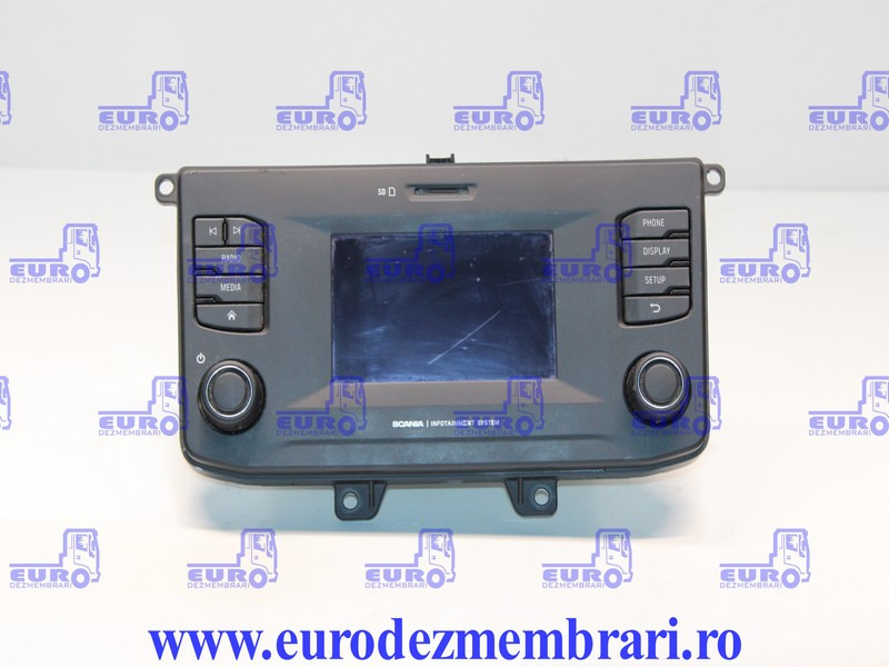 ELEMENT BORD UNITATE MULTIMEDIA AUS SCANIA SUPER 2906950, 2819280 - Mērinstrumentu panelis - Kravas automašīna: foto 1 ELEMENT BORD UNITATE MULTIMEDIA AUS SCANIA SUPER 2906950, 2819280 - Mērinstrumentu panelis - Kravas automašīna: foto 1