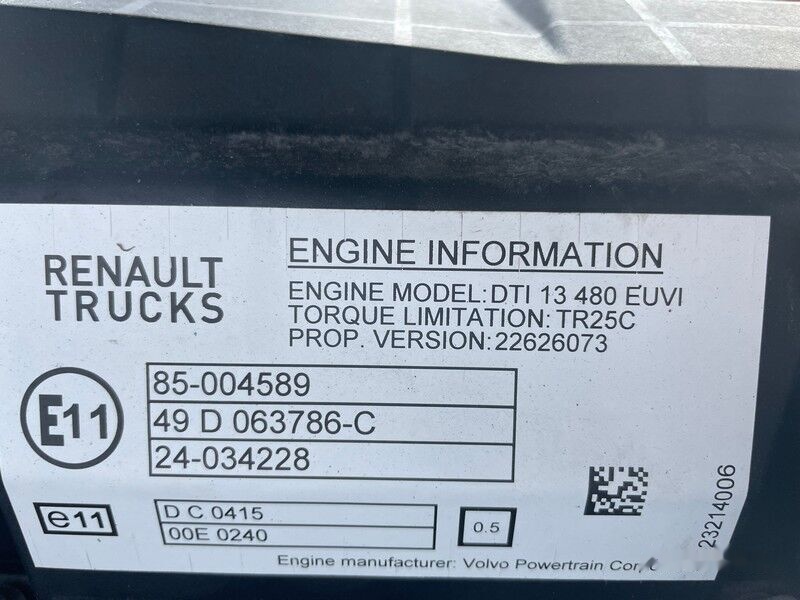 Renault T DTI13 22626073 - Dzinējs - Kravas automašīna: foto 2 Renault T DTI13 22626073 - Dzinējs - Kravas automašīna: foto 2