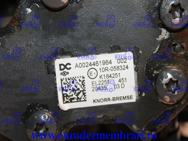SUPAPA REFULARE MERCEDES ACTROS MP4 A0024461964, K184251 - Bremžu vārsts - Kravas automašīna: foto 2 SUPAPA REFULARE MERCEDES ACTROS MP4 A0024461964, K184251 - Bremžu vārsts - Kravas automašīna: foto 2