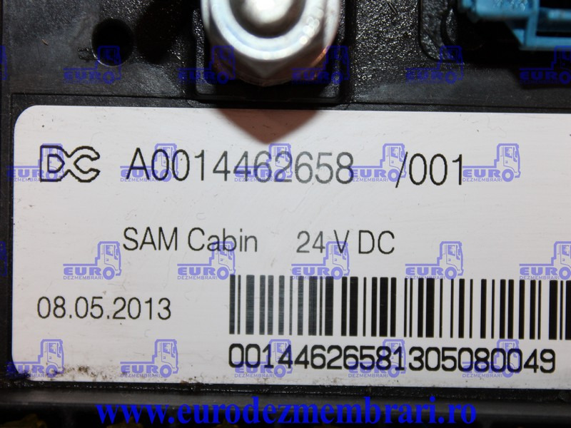 TABLOU SIGURANTE MERCEDES ACTROS MP4 SAM CABIN A0014462658, A0014466858 - Drošinātājs - Kravas automašīna: foto 3 TABLOU SIGURANTE MERCEDES ACTROS MP4 SAM CABIN A0014462658, A0014466858 - Drošinātājs - Kravas automašīna: foto 3
