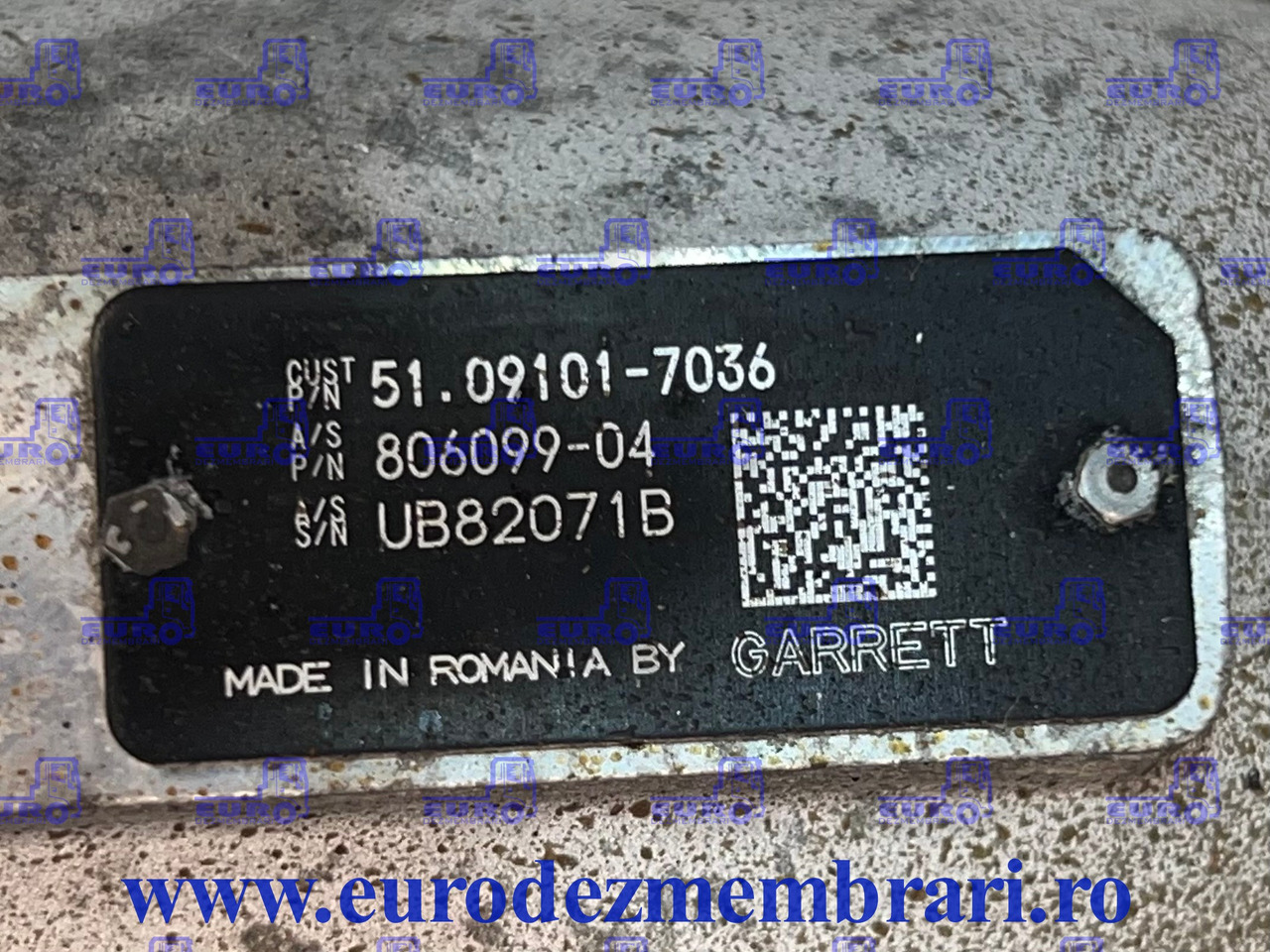 TURBOSUFLANTA MAN TGX D3876 51.09101.7036 - Turbīna - Kravas automašīna: foto 3 TURBOSUFLANTA MAN TGX D3876 51.09101.7036 - Turbīna - Kravas automašīna: foto 3