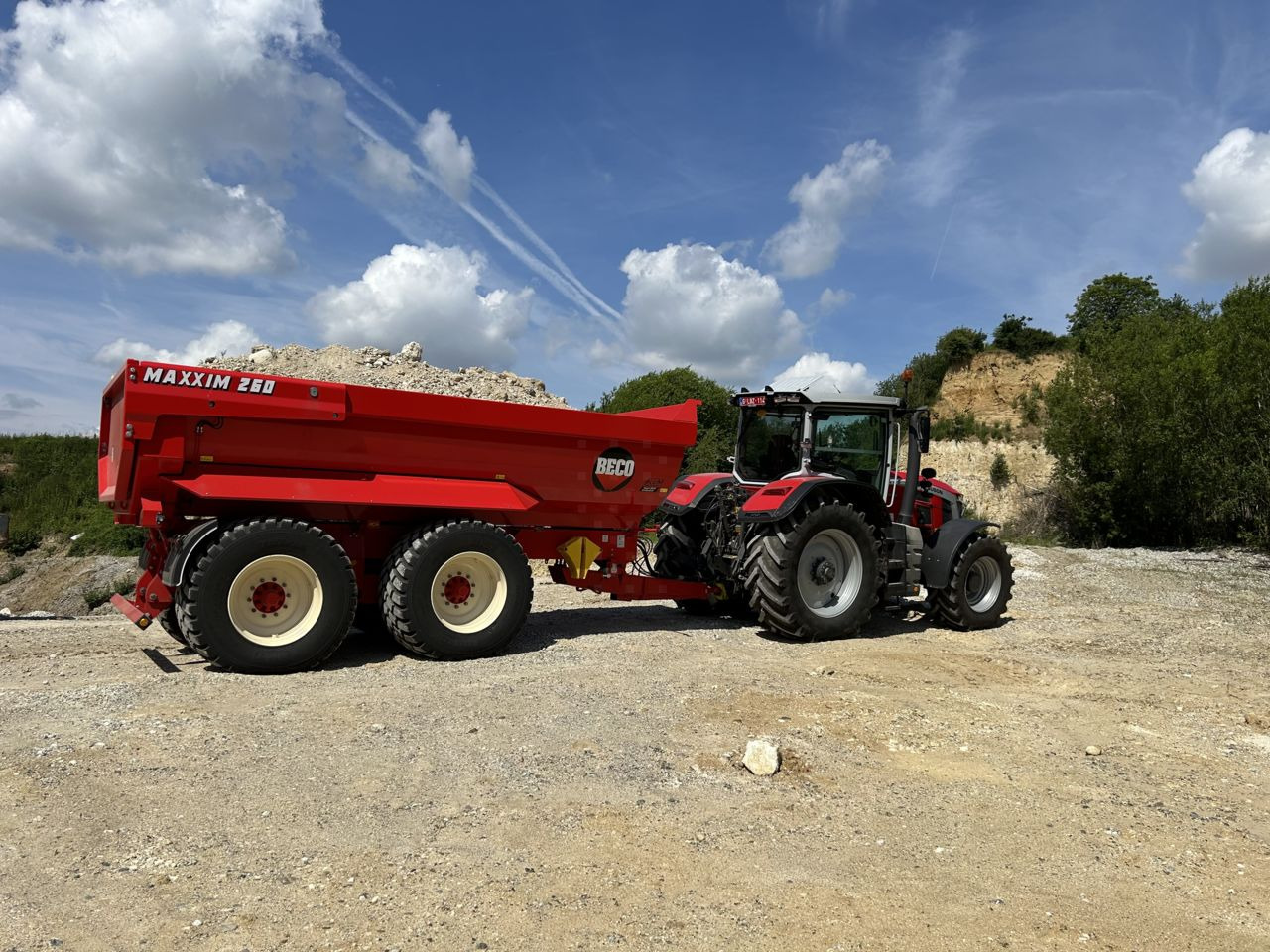 Piekabe pašizgāzējs Beco Maxxim 260: foto 13 Piekabe pašizgāzējs Beco Maxxim 260: foto 13