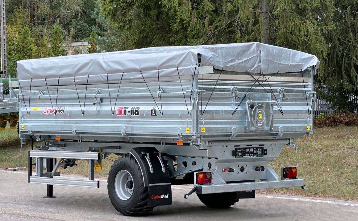 Cynkomet Przyczepa 6 T / ANHÄNGER / TRAILER - Lauksaimniecības piekabe-pašizgāzējs: foto 4 Cynkomet Przyczepa 6 T / ANHÄNGER / TRAILER - Lauksaimniecības piekabe-pašizgāzējs: foto 4