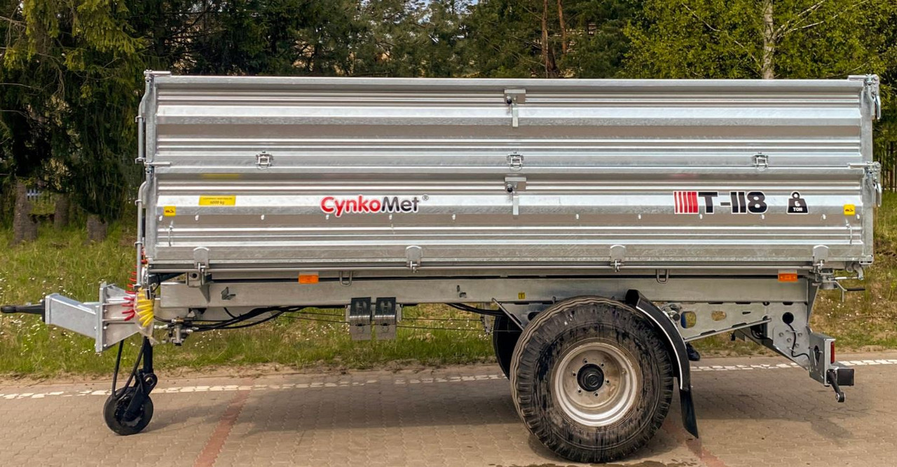 Cynkomet Przyczepa 6 T / ANHÄNGER / TRAILER - Lauksaimniecības piekabe-pašizgāzējs: foto 2 Cynkomet Przyczepa 6 T / ANHÄNGER / TRAILER - Lauksaimniecības piekabe-pašizgāzējs: foto 2