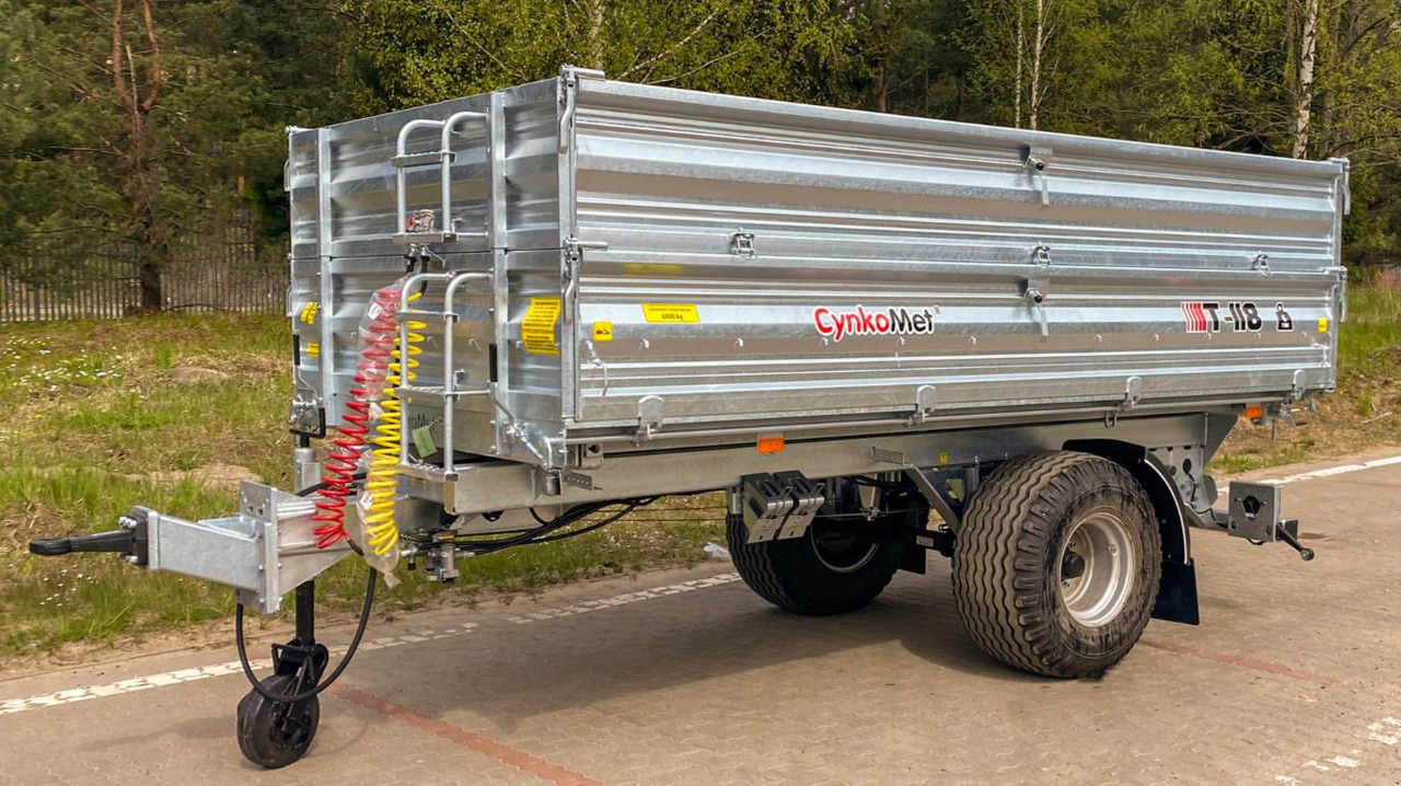 Cynkomet Przyczepa 6 T / ANHÄNGER / TRAILER - Lauksaimniecības piekabe-pašizgāzējs: foto 5 Cynkomet Przyczepa 6 T / ANHÄNGER / TRAILER - Lauksaimniecības piekabe-pašizgāzējs: foto 5