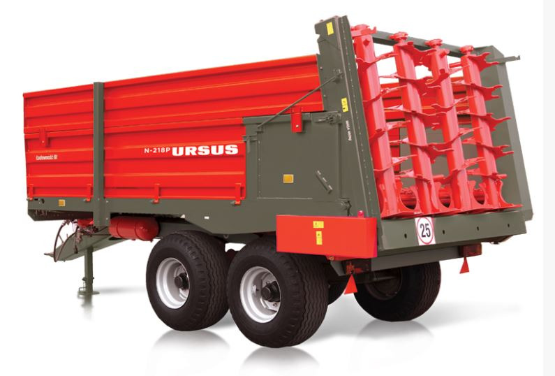 Ursus Rozrzutnik obornika 6 t / Разбрасыватель навоза / Miststreuer / Manure spreader 6 t - Organisko mēslu izkliedētājs: foto 2 Ursus Rozrzutnik obornika 6 t / Разбрасыватель навоза / Miststreuer / Manure spreader 6 t - Organisko mēslu izkliedētājs: foto 2