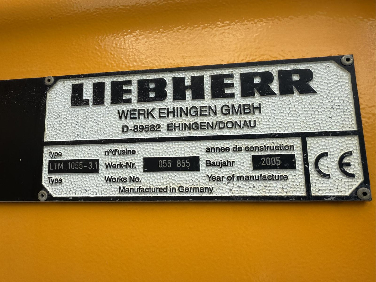Autoceltnis Liebherr LTM 1055-3.1 (05 - 055 855) | 6 x 6: foto 9