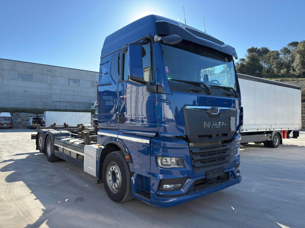 MAN 26.510 TGX E6 (Chassis) - Šasija kravas automašīna: foto 1 MAN 26.510 TGX E6 (Chassis) - Šasija kravas automašīna: foto 1