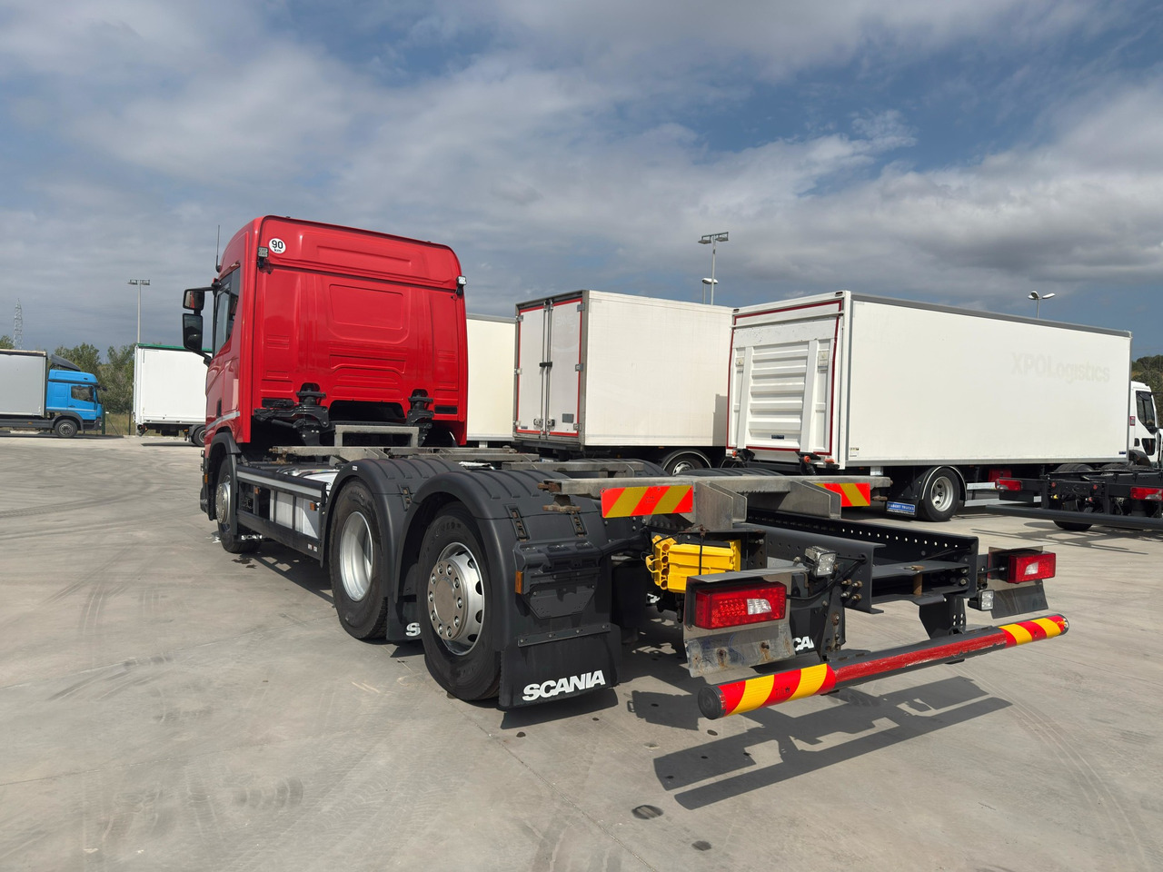 SCANIA R450 E6 (Chassis) - Šasija kravas automašīna: foto 4 SCANIA R450 E6 (Chassis) - Šasija kravas automašīna: foto 4