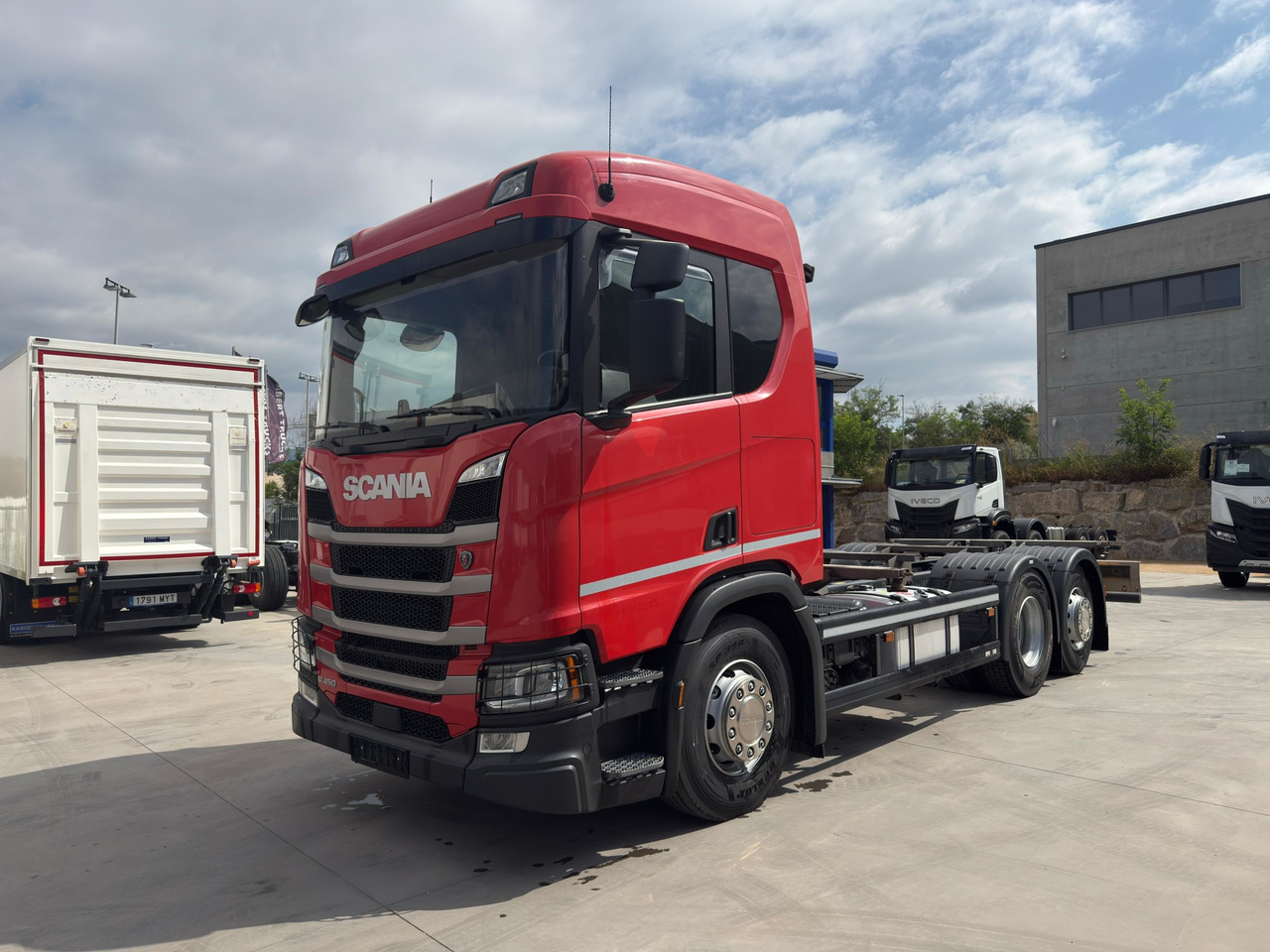 SCANIA R450 E6 (Chassis) - Šasija kravas automašīna: foto 1 SCANIA R450 E6 (Chassis) - Šasija kravas automašīna: foto 1