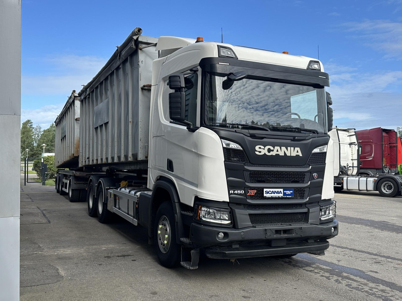 SCANIA R 450 B6x4HA - Konteineru vedējs/ Kravas automašīna ar noņemamā virsbūve: foto 1 SCANIA R 450 B6x4HA - Konteineru vedējs/ Kravas automašīna ar noņemamā virsbūve: foto 1