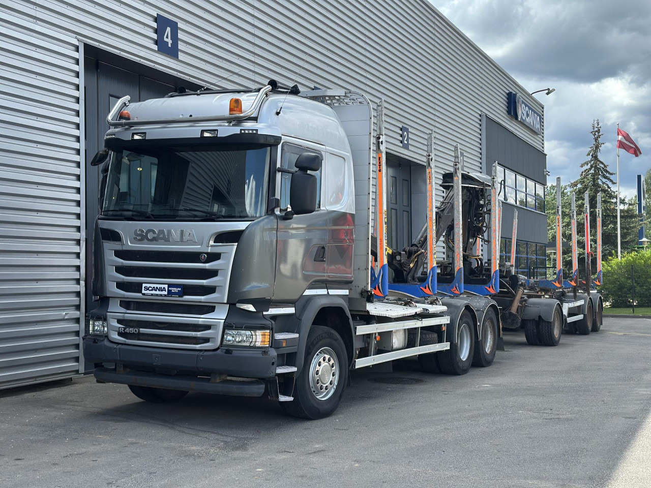 Šasija kravas automašīna SCANIA R 450 CB6x4HHA: foto 6