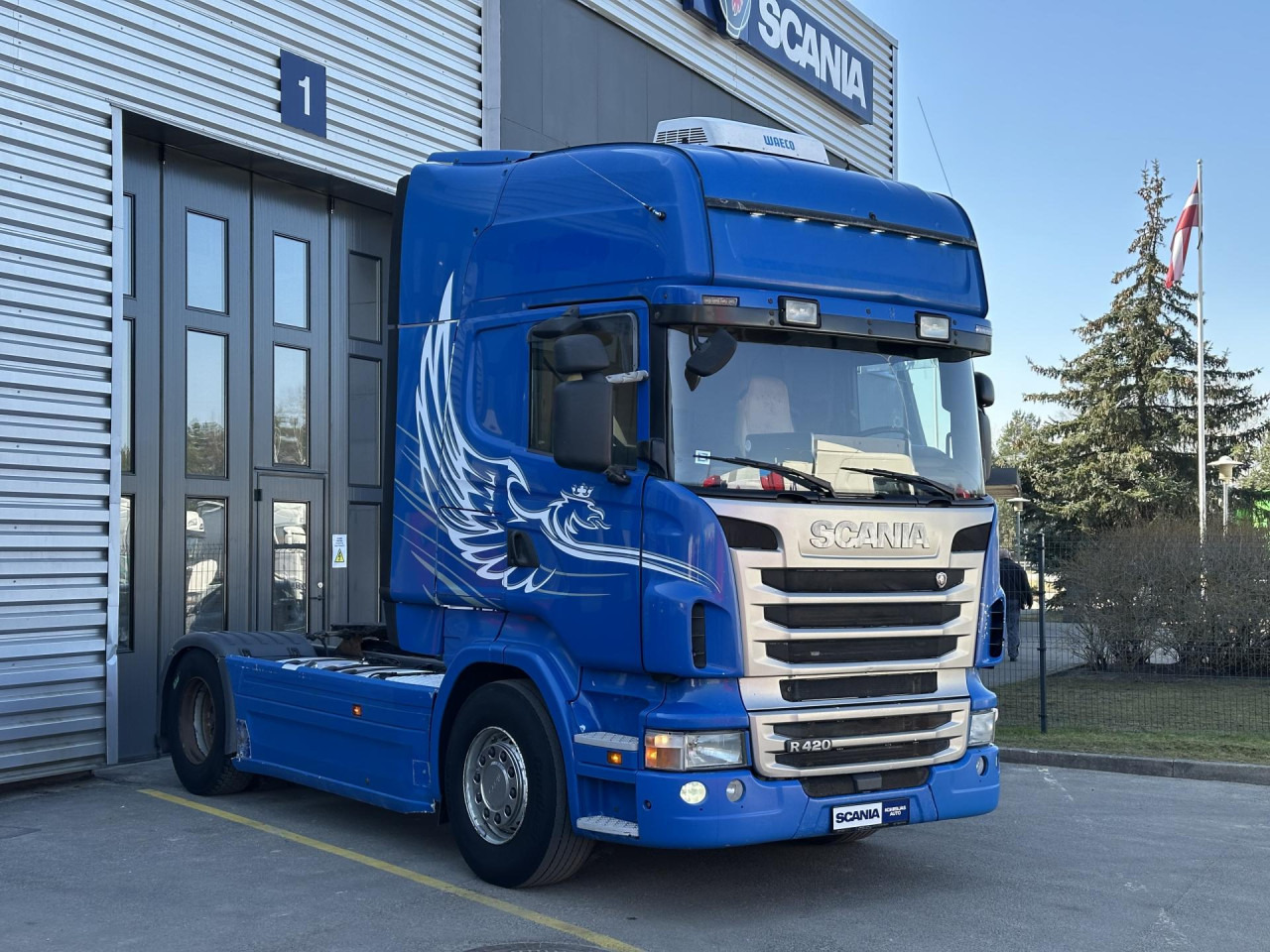SCANIA R 420 LA4x2MLA - Vilcējs: foto 1 SCANIA R 420 LA4x2MLA - Vilcējs: foto 1