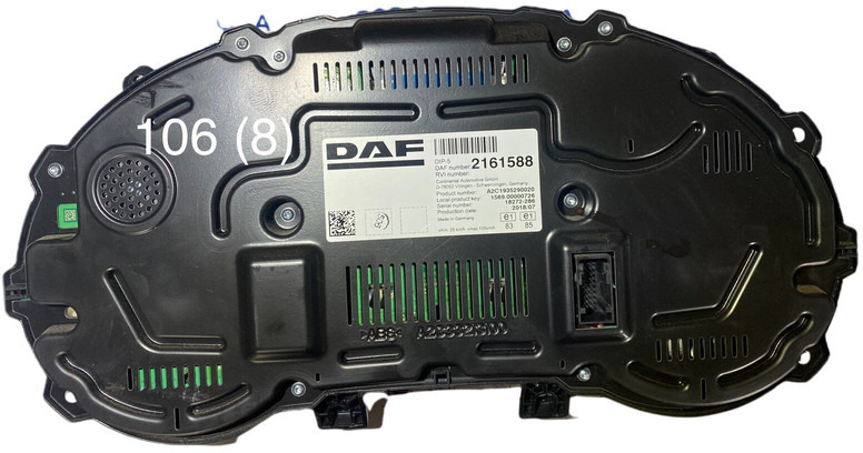 DAF 2019 - Mērinstrumentu panelis: foto 2 DAF 2019 - Mērinstrumentu panelis: foto 2