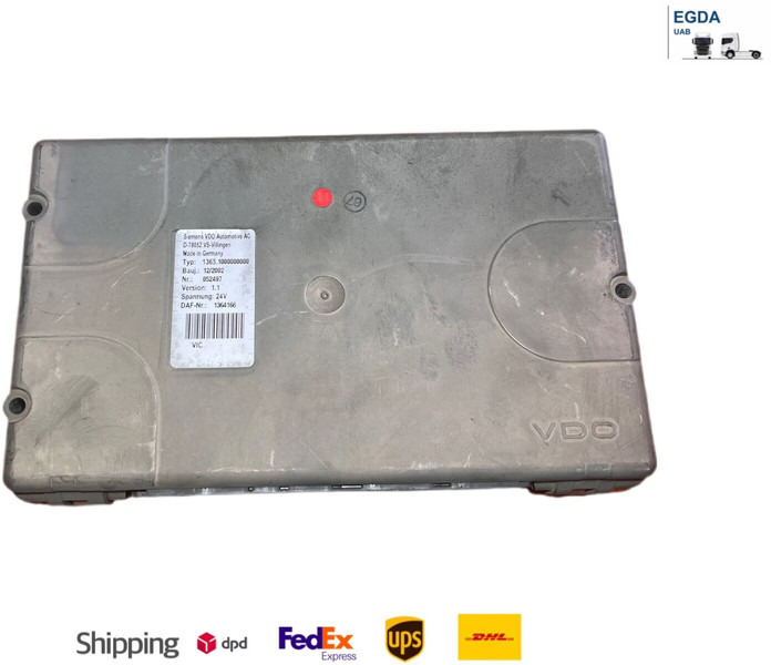 DAF Siemens VDO Automative AG D-78052 116037 - Elektroniskais vadības bloks (ECU): foto 1 DAF Siemens VDO Automative AG D-78052 116037 - Elektroniskais vadības bloks (ECU): foto 1