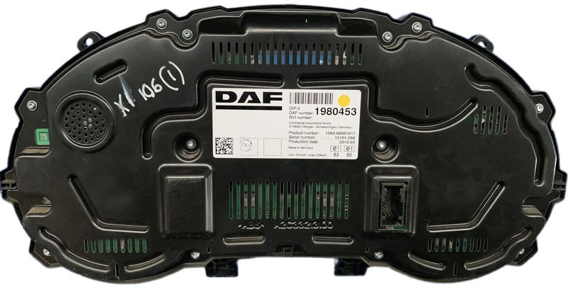 DAF XF 106 - Mērinstrumentu panelis: foto 2 DAF XF 106 - Mērinstrumentu panelis: foto 2