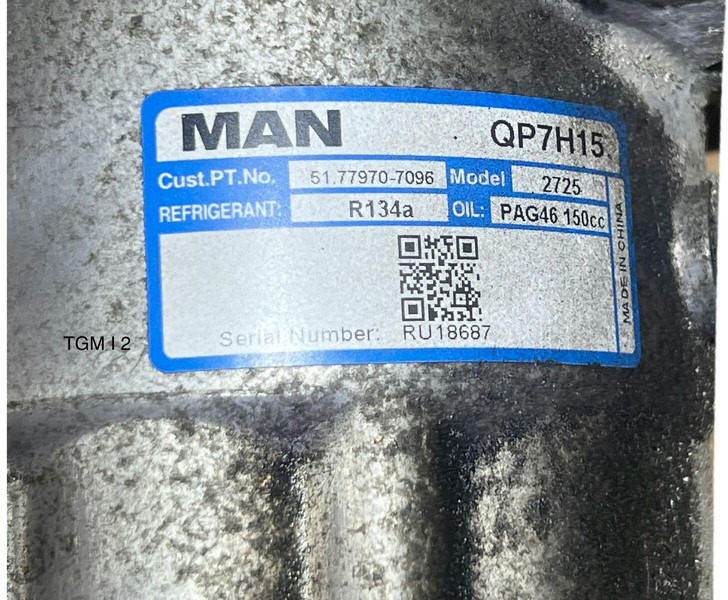 MAN - Kondicioniera kompresors: foto 2 MAN - Kondicioniera kompresors: foto 2