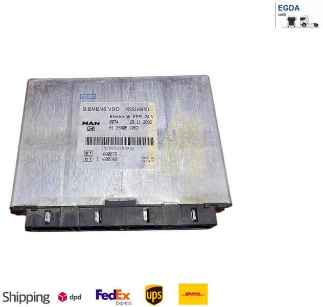 MAN SIEMENS VDO Elektronik FFR A2C53168751 - Elektroniskais vadības bloks (ECU): foto 1 MAN SIEMENS VDO Elektronik FFR A2C53168751 - Elektroniskais vadības bloks (ECU): foto 1