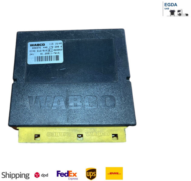 MAN WABCO ECAS - Elektroniskais vadības bloks (ECU): foto 1 MAN WABCO ECAS - Elektroniskais vadības bloks (ECU): foto 1