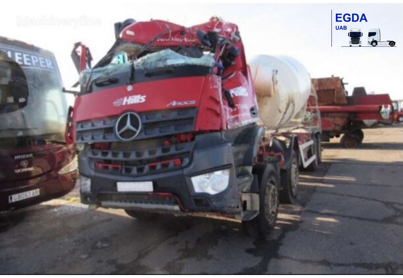 Mercedes-Benz Actros - Betonvedējs: foto 1 Mercedes-Benz Actros - Betonvedējs: foto 1