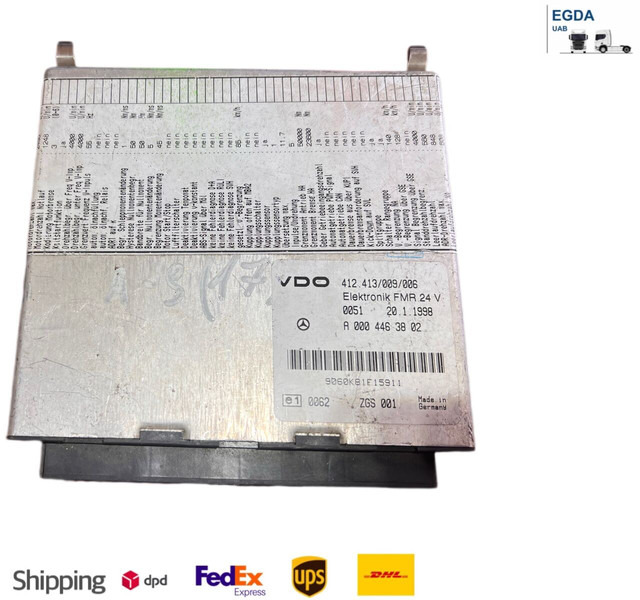 Mercedes-Benz VDO A0004463802 - Elektroniskais vadības bloks (ECU): foto 1 Mercedes-Benz VDO A0004463802 - Elektroniskais vadības bloks (ECU): foto 1