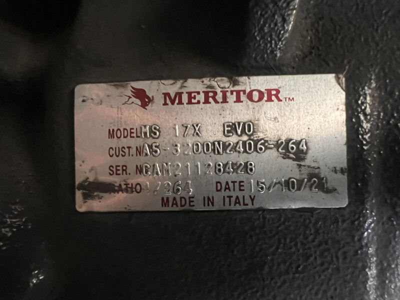Diferenciālis Meritor MS 17X EVO 2.64: foto 6