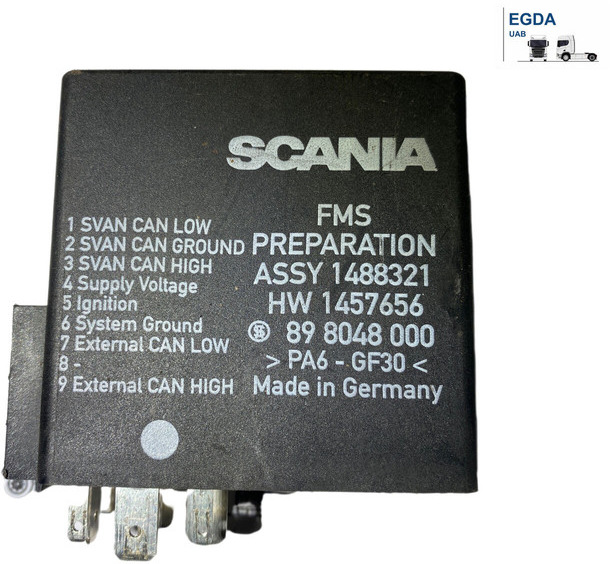 Scania - Elektroniskais vadības bloks (ECU): foto 1 Scania - Elektroniskais vadības bloks (ECU): foto 1