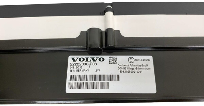 Volvo Euro 6 NEW - Mērinstrumentu panelis: foto 3 Volvo Euro 6 NEW - Mērinstrumentu panelis: foto 3