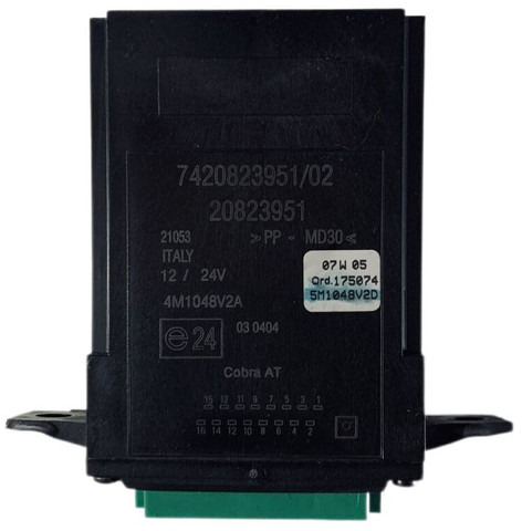 Volvo FH13 - Elektroniskais vadības bloks (ECU): foto 1 Volvo FH13 - Elektroniskais vadības bloks (ECU): foto 1