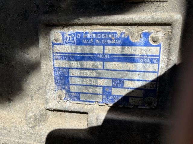 ZF 6 HP 604 C - Pārnesumkārba - Autobuss: foto 1 ZF 6 HP 604 C - Pārnesumkārba - Autobuss: foto 1