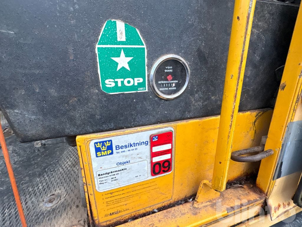 Kāpurķēžu ekskavators Åkerman H10B HD: foto 40 Kāpurķēžu ekskavators Åkerman H10B HD: foto 40