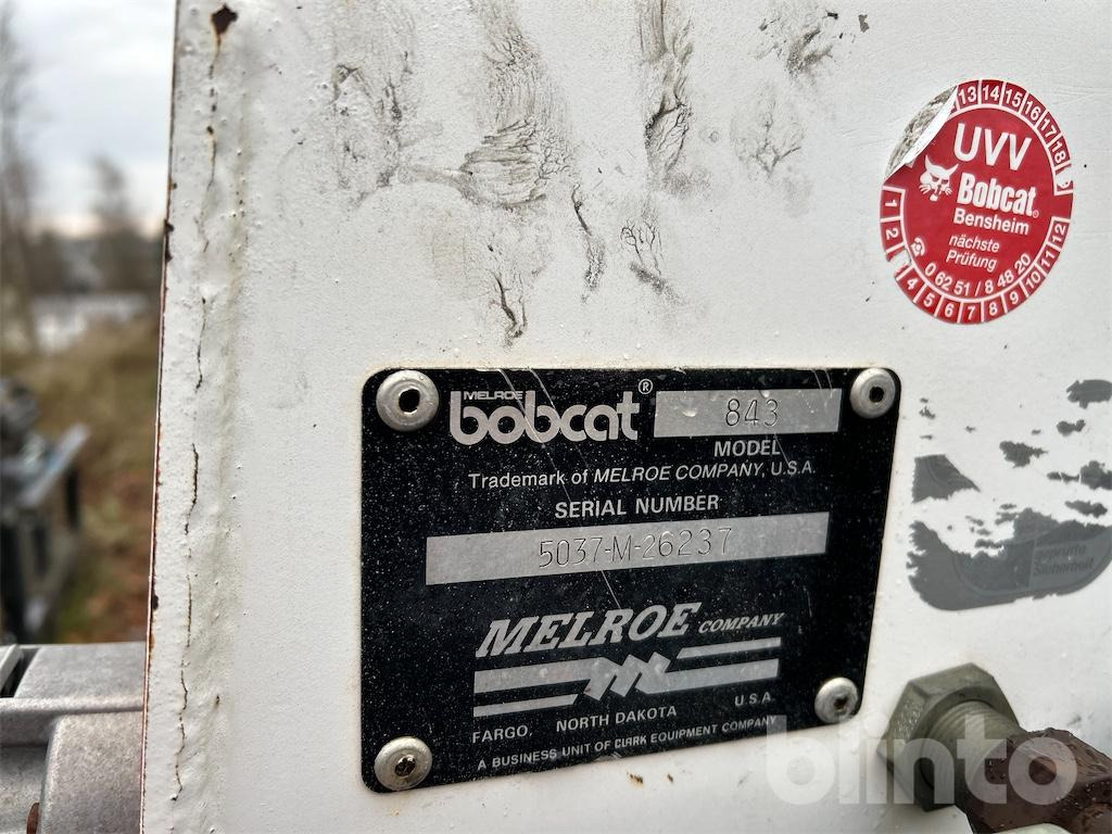 Bobcat 843 - Kompaktiekrāvējs: foto 5 Bobcat 843 - Kompaktiekrāvējs: foto 5