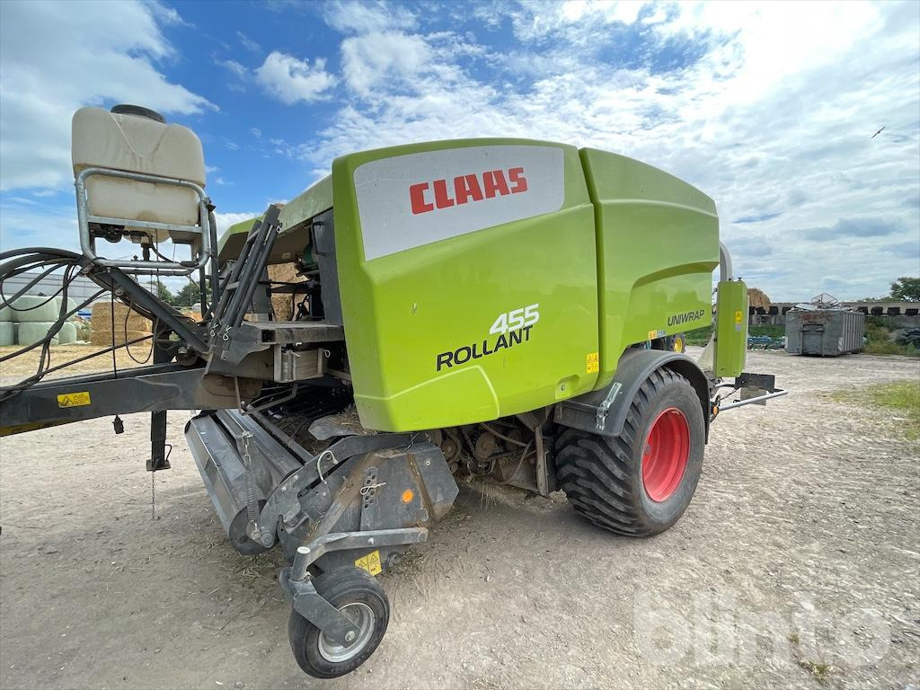 CLAAS 455 Rollant Uniwrap - Rituļu prese: foto 1 CLAAS 455 Rollant Uniwrap - Rituļu prese: foto 1
