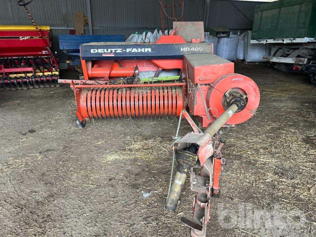 Deutz-Fahr HD 400 - Rituļu prese: foto 2 Deutz-Fahr HD 400 - Rituļu prese: foto 2