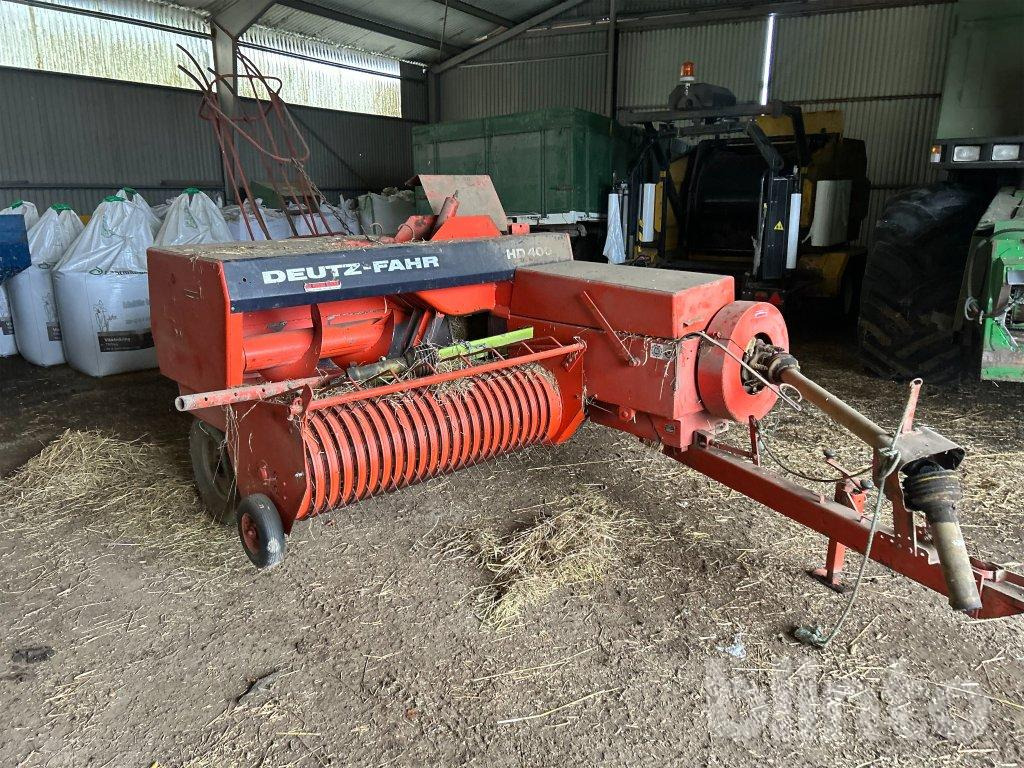 Deutz-Fahr HD 400 - Rituļu prese: foto 3 Deutz-Fahr HD 400 - Rituļu prese: foto 3