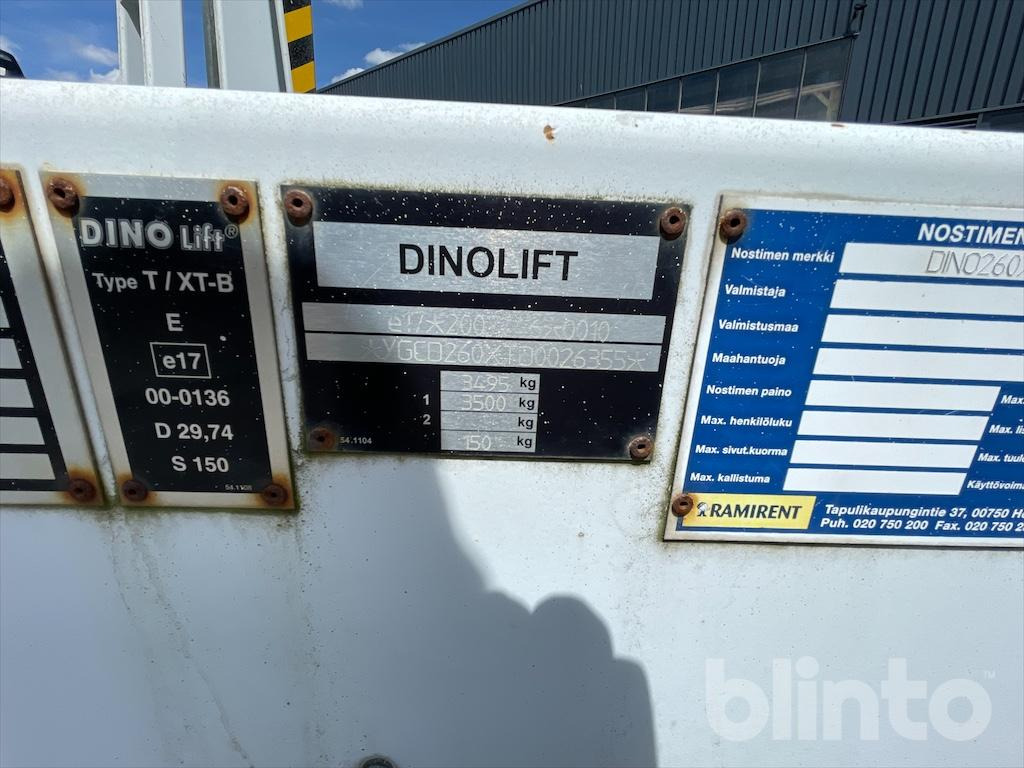 Izlices pacēlājs Dino 260 XTD: foto 42