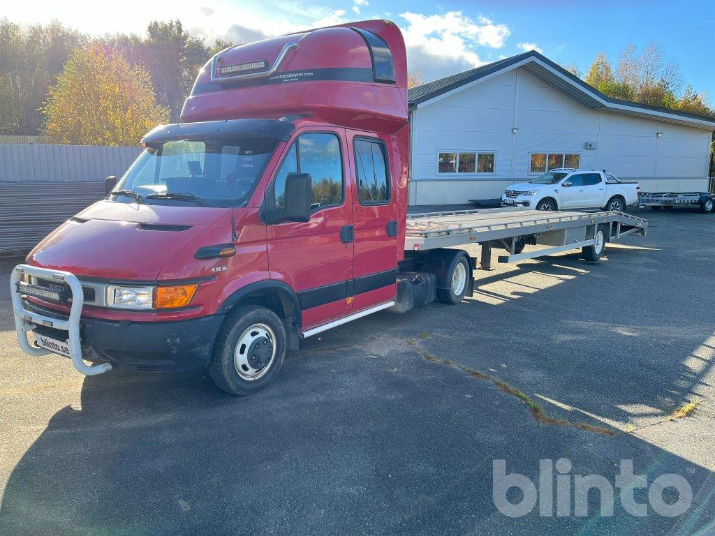 IVECO DAILY 35C15 - BE vilcējs, Puspiekabe autovedējs: foto 1 IVECO DAILY 35C15 - BE vilcējs, Puspiekabe autovedējs: foto 1