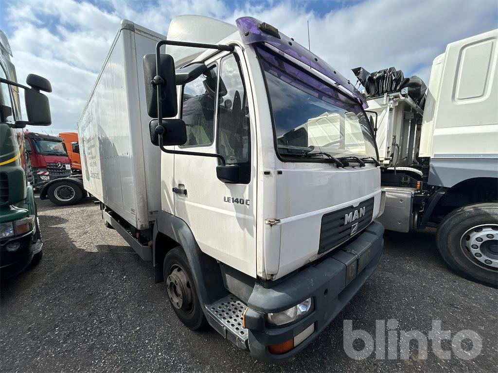 MAN 8.140 L2000 - Kravas automašīna ar slēgto virsbūvi: foto 2 MAN 8.140 L2000 - Kravas automašīna ar slēgto virsbūvi: foto 2