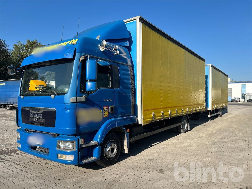 MAN TGL 8.250 (2012) - Kravas automašīna ar tentu: foto 1 MAN TGL 8.250 (2012) - Kravas automašīna ar tentu: foto 1