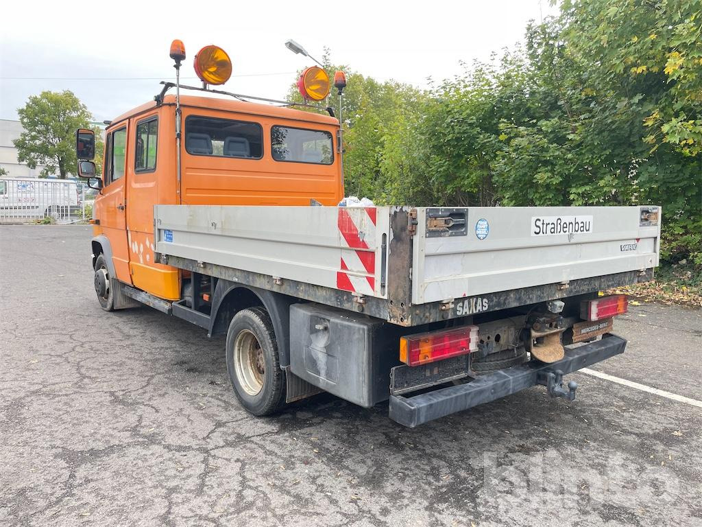 Mercedes Benz Vario 614 D - Automašīna ar kravas platformu, Kravas-pasažieru furgons: foto 4 Mercedes Benz Vario 614 D - Automašīna ar kravas platformu, Kravas-pasažieru furgons: foto 4