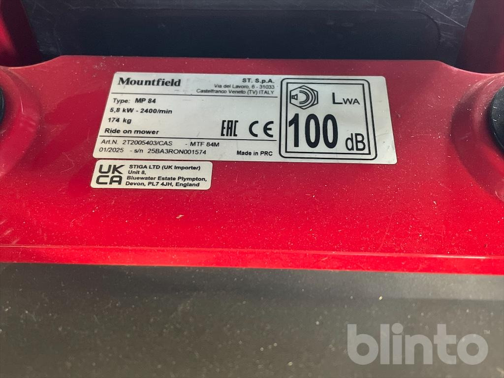 Mountfield MTF 84M (neu/unbenutzt, Bj. 2025) - Zāles pļāvējs: foto 5 Mountfield MTF 84M (neu/unbenutzt, Bj. 2025) - Zāles pļāvējs: foto 5